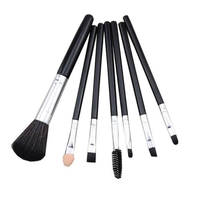 7 portable brush makeup professional custom eyebrow brush wholesale private label vegan high quality makeup brush set