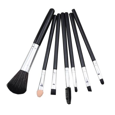 Professional 7 Portable Make up Brush Custom Eyebrow Wholesale Makeup Brushes Private Label High Quality Makeup Brush Set